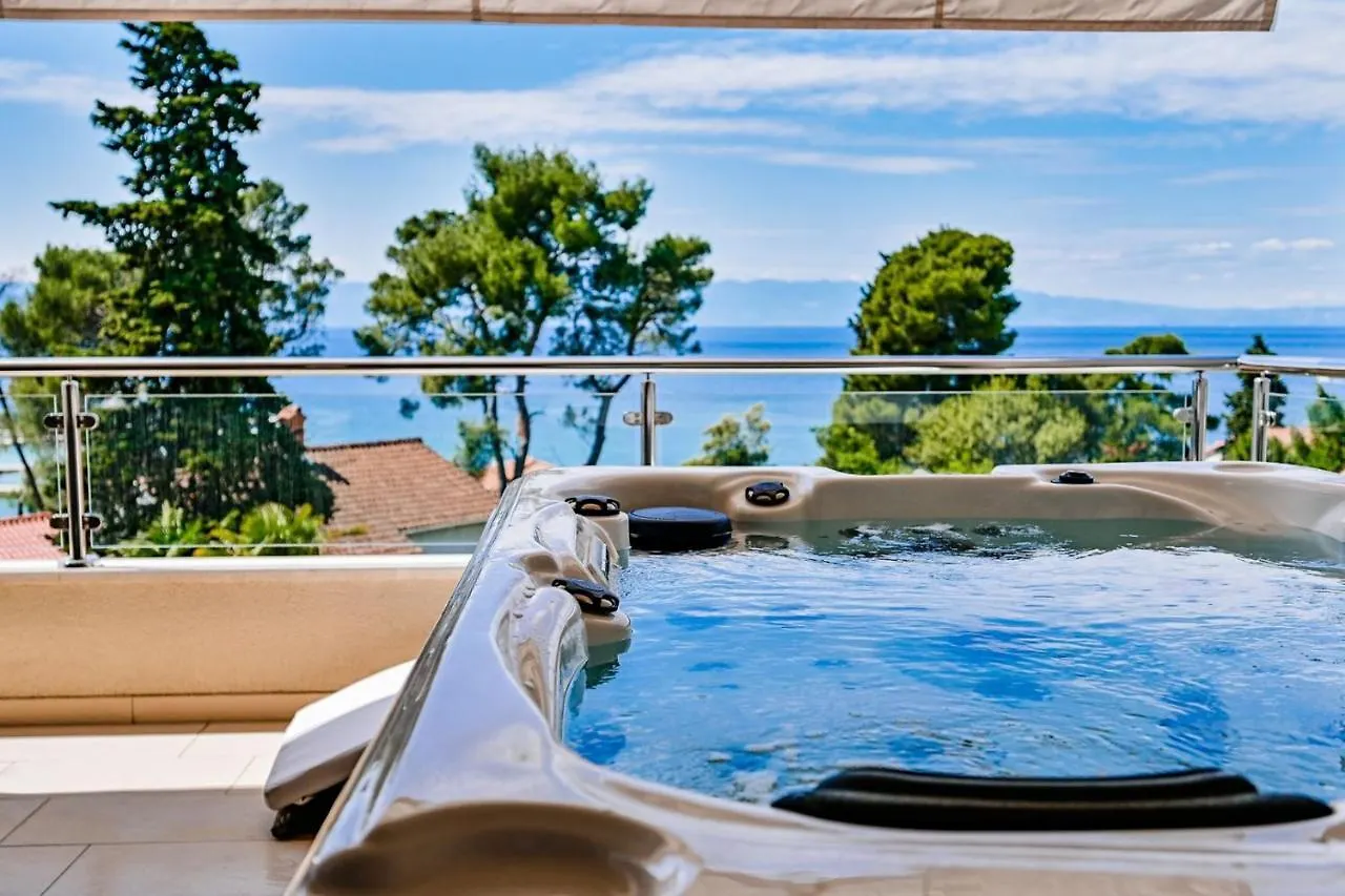 马林斯卡Luxury Penthouse Claudia公寓 克罗地亚